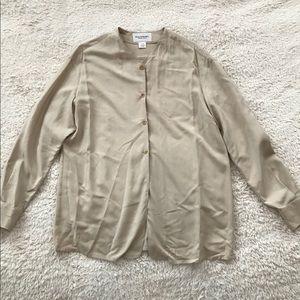 Emanuel Ungaro Long Sleeve Button Down Top